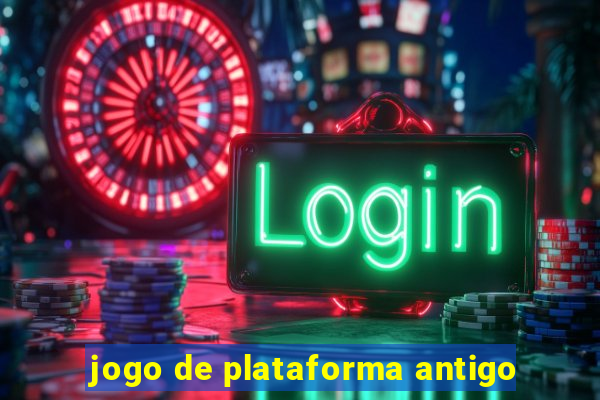 jogo de plataforma antigo